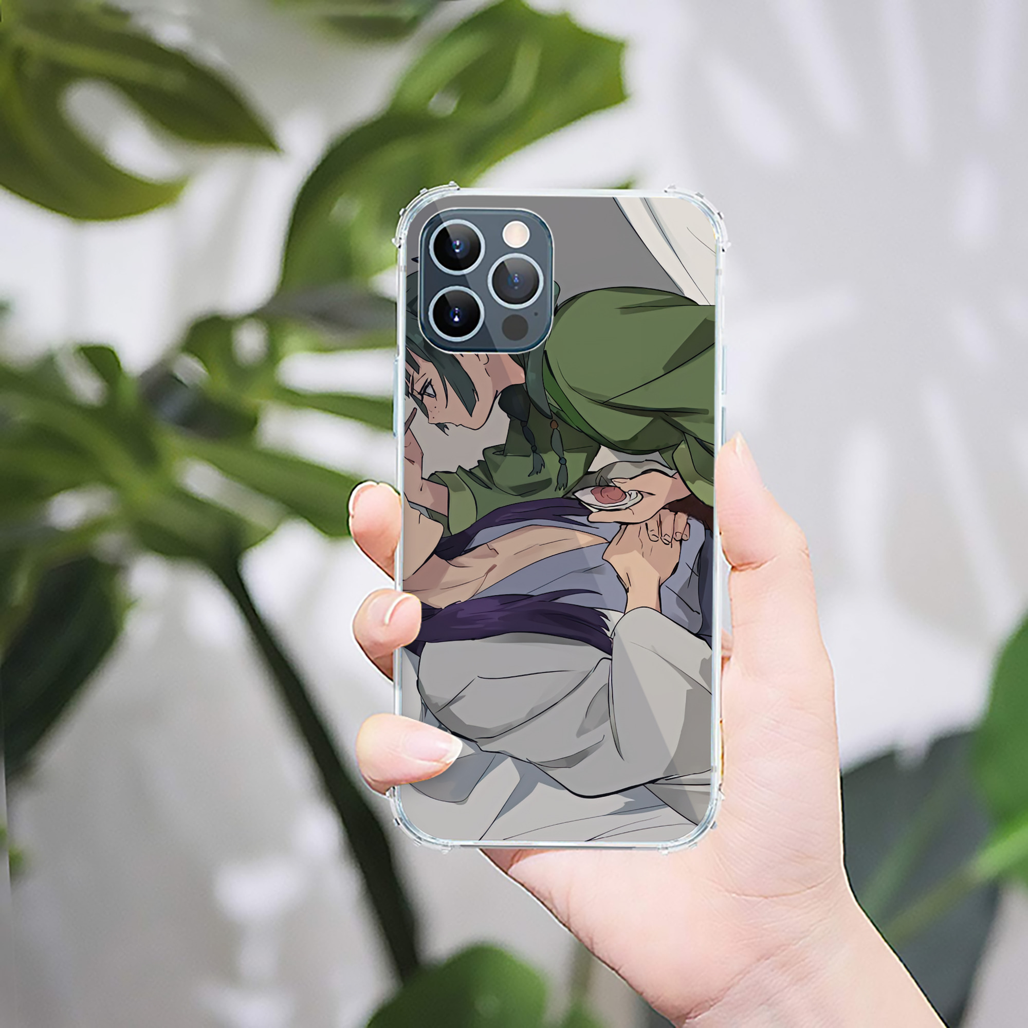 （画像用） 薬屋のひとりごと The Apothecary Diaries 【iPhone 12シリーズ対応】透明スマホケース（クリアソフトケース）